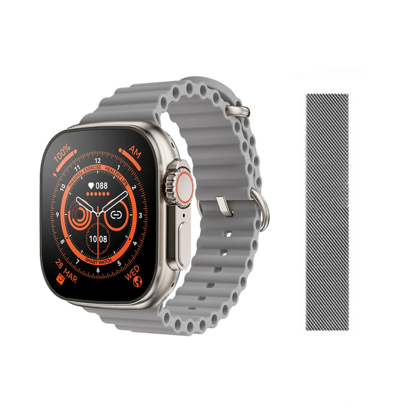 Relógio Smartwatch Ultra 8 | 44mm + Pulseira extra - Soube 